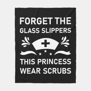 Manta Polar Enfermera divertida - Esta princesa lleva manchas