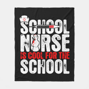 Manta Polar Enfermera Escolar Es Guay Para La Camisa Escolar