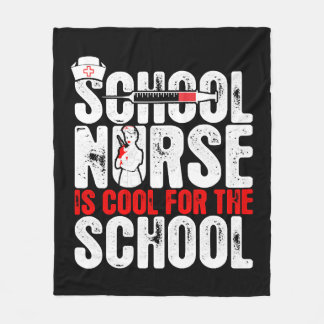 Manta Polar Enfermera Escolar Es Guay Para La Camisa Escolar