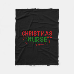 Manta Polar Enfermeras Navidades de regalo