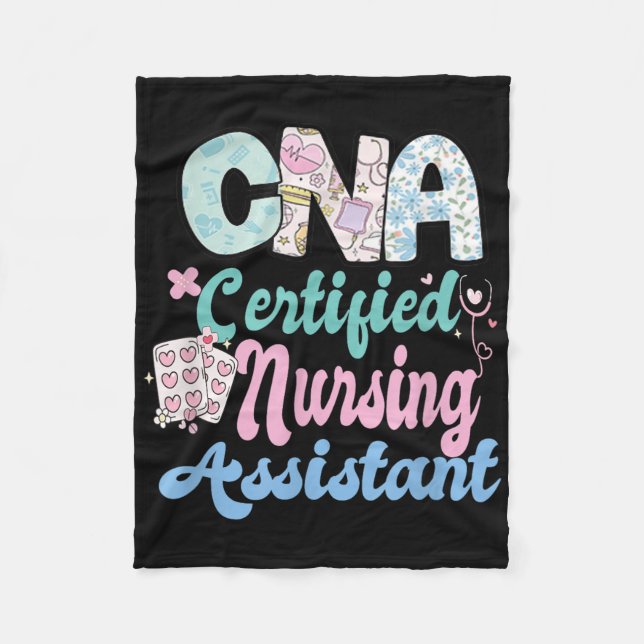 Manta Polar Enfermero de enfermeras con ayuda de enfermeras co (Anverso)