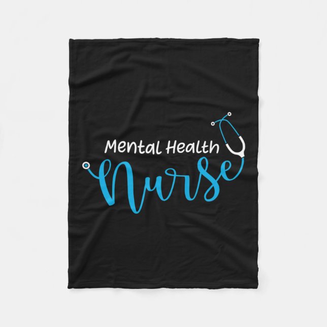 Manta Polar Enfermero de salud mental (Anverso)