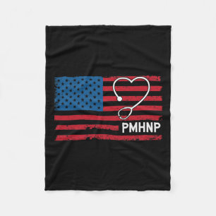 Manta Polar Enfermero De Salud Mental Practicante Bandera De E