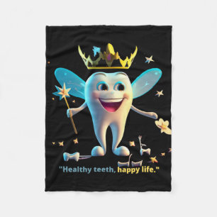 Manta Polar Enfermero dental dentista.