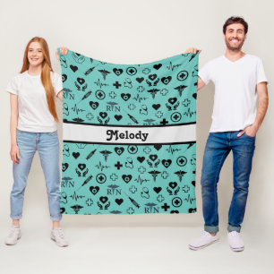 Manta Polar Enfermero registrado personalizado