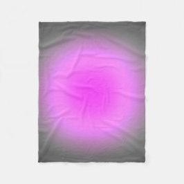 Manta Polar Enfoque rosa y gris