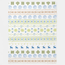 Manta Polar Engineers Without Borders USA Cozy Holiday Blanket