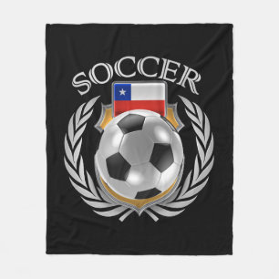 Manta Polar Engranaje de la fan del fútbol 2016 de Chile