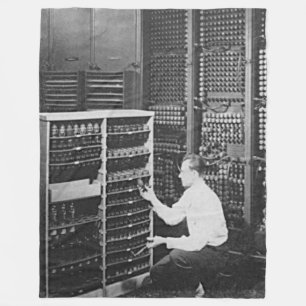 Manta Polar ENIAC (1r ordenador) para el friki que lo tiene