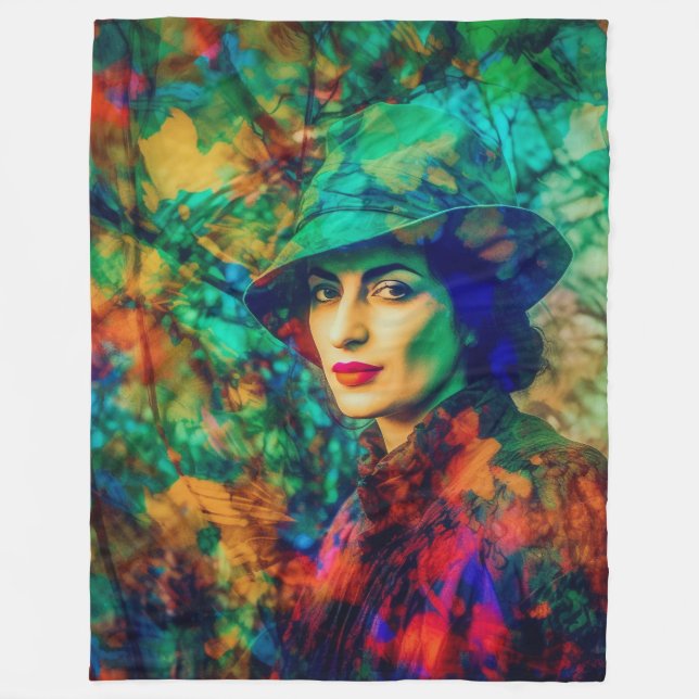 Manta Polar Enigma en otoño (Anverso)