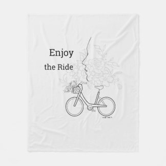 Manta Polar  Enjoy the Ride: Minimalist DAILYMIEN Blanket 