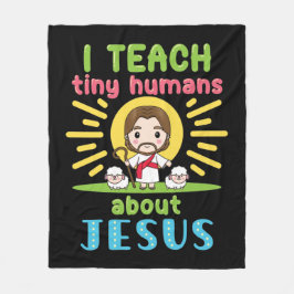 Manta Polar Enseño A Los Pequeños Humanos Sobre Jesús Cristian