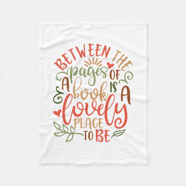 Manta Polar Entre Las Páginas De Las Ideas Del Libro (Anverso)