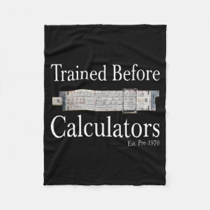 Manta Polar Entrenado antes de calculadoras est pre 1970