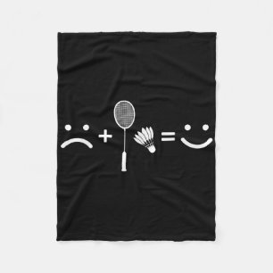 Manta Polar Entrenador del equipo Badminton Love Happy