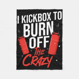 Manta Polar Entrenamiento de Kickboxing Cardio Kickboxer Princ