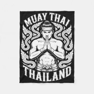 Manta Polar Entrenamiento de Muay Thai Kickboxing Tailandia Vi