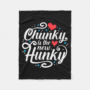 Manta Polar Entrenamiento Fitness Divertido Chunky Es El Nuevo