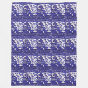 Manta Polar Envuélvase en siglos de saber azul del sauce