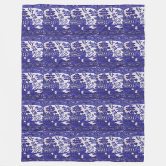 Manta Polar Envuélvase en siglos de saber azul del sauce