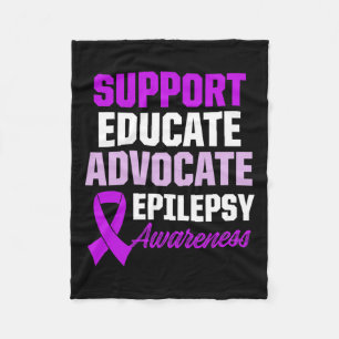 Manta Polar Epilepsia Conciencia Sobreviviente de Guerrero Epi