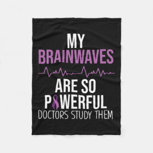 Manta Polar Epilepsia Conciencia Vestimenta a mi sobreviviente