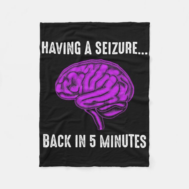 Manta Polar Epilepsy Awareness Having Seizure Epileptic Warrio (Anverso)