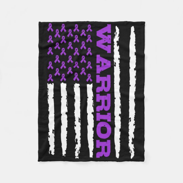 Manta Polar Epilepsy Awareness Warrior  (Anverso)