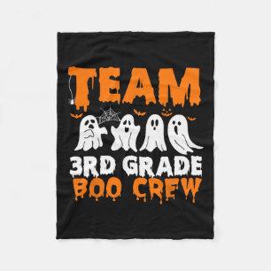Manta Polar Equipo de 3er grado Boo Crew Fantasma de Halloween