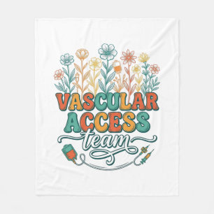 Manta Polar Equipo de Acceso Vascular Diseño de Camiseta Médic