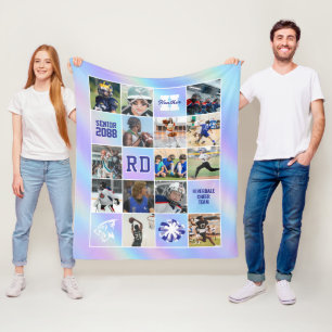 Manta Polar Equipo de Animadoras Senior Foto Personalizada Iri