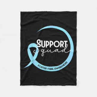 Manta Polar Equipo de Apoyo al Listón Azul de Conciencia sobre