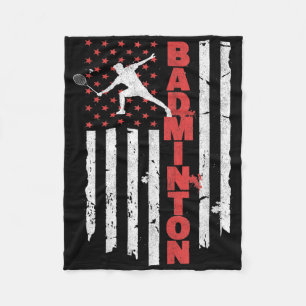 Manta Polar Equipo de bádminton Bandera americana de EE. UU. B