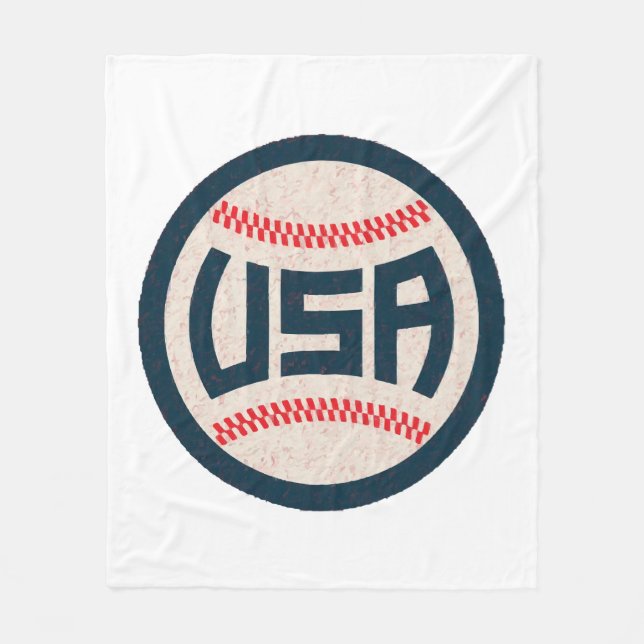 Manta Polar Equipo de Béisbol de EE. UU. (Anverso)