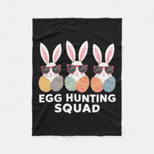 Manta Polar Equipo de caza de huevos niños niñas Pascua Famili