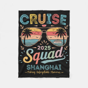 Manta Polar Equipo de crucero 2025 Grupo familiar de Shanghai