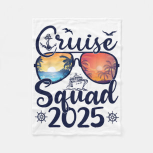 Manta Polar Equipo de crucero 2025 Vacaciones de verano Famili