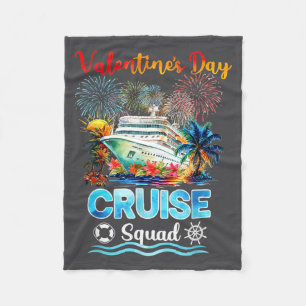Manta Polar Equipo de crucero de hombres Día de San Valentín V