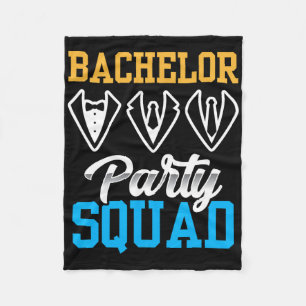 Manta Polar Equipo de despedida de soltero Novia Equipo Novio 