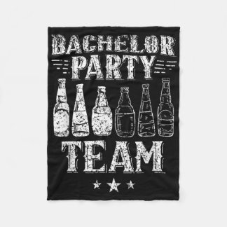 Manta Polar Equipo de Despedida de Soltero Novio Novia _3