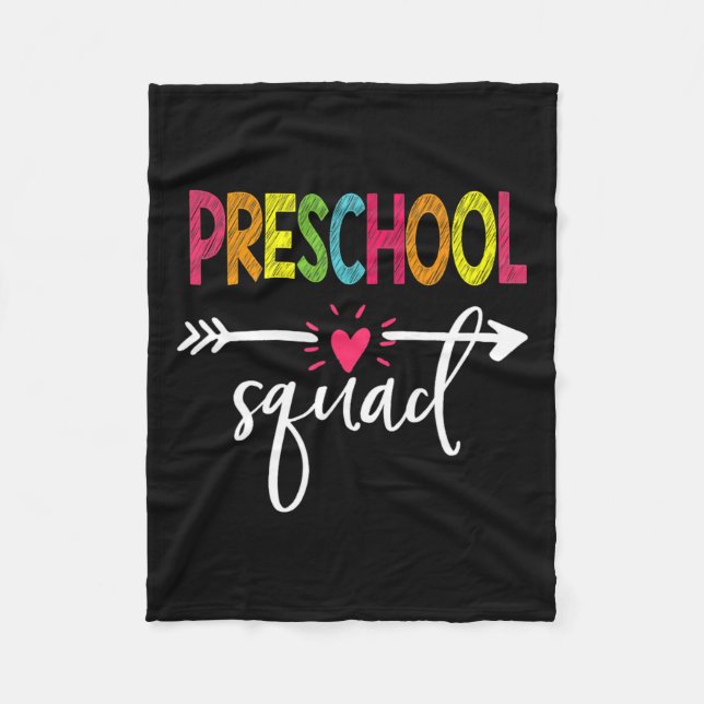 Manta Polar Equipo De Estudiantes Escuadrones De Maestros De V (Anverso)