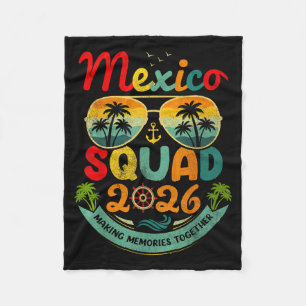 Manta Polar Equipo de México 2026 vacaciones de playa tropical