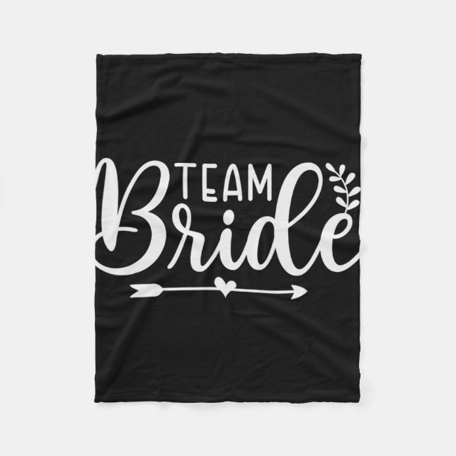 Manta Polar Equipo de novias Bachelorette Party Bridesmaid Cre (Anverso)