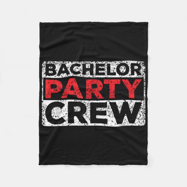 Manta Polar Equipo de novias de soltero de grupo _2 (Anverso)