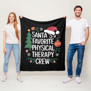 Manta Polar Equipo de Terapia Física Favorito de Santa Navidad