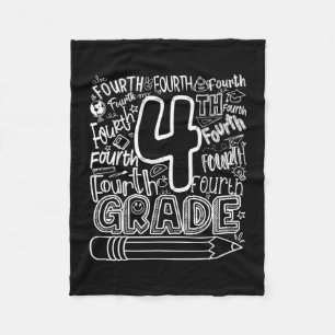 Manta Polar equipo de tipografía de 4to grado cuarto de regres