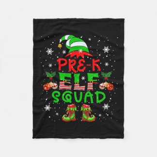 Manta Polar Equipo de trabajo Elf Squad Xmas Teacher Elf Costu