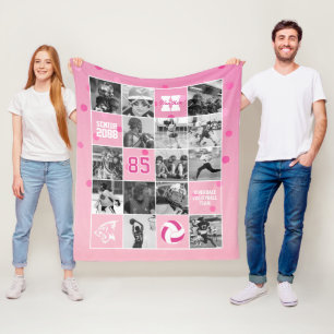 Manta Polar Equipo de Voleibol Senior Foto Personalizada Confe
