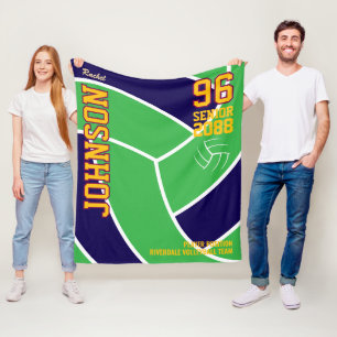 Manta Polar Equipo de Voleibol Senior Recuerdo Color Personali
