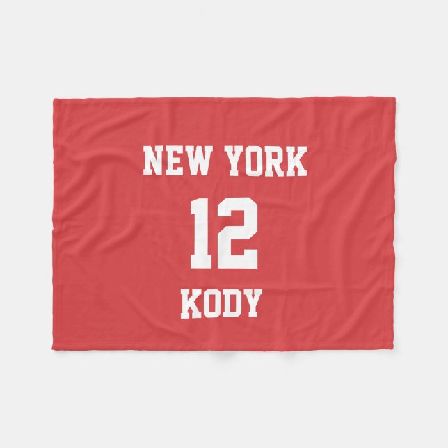 Manta Polar Equipo Deportivo Tu Propio Jasper (Frente (Horizontal))